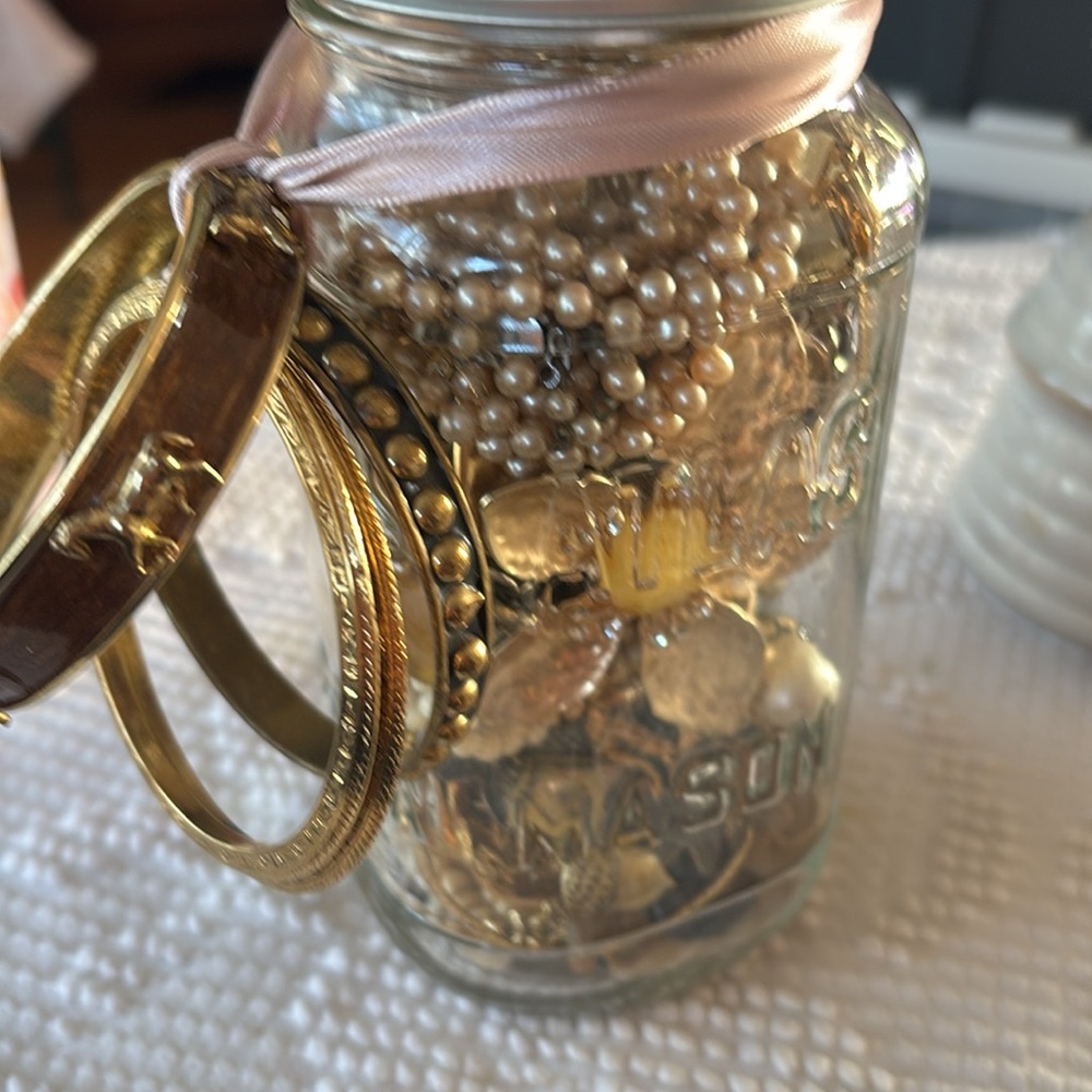 Jewelry Jar wearable NO broken pieces - Picture 7 of 8